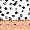 6/0 Half Plated Glass Beads SEED-N008-04B-4