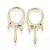 Alloy Jewelry Linking Rings PALLOY-Z001-31LG-1