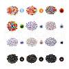 1200Pcs 12 Style Opaque Acrylic Beads MACR-PJ0001-04-2