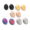 304 Stainless Steel Stud Earrings Findings STAS-B041-07-1