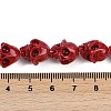 Synthetic Coral Carved Beads Strands CORA-M001-10-3