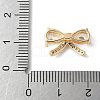 Brass Micro Pave Cubic Zirconia Pendants KK-A253-05G-3
