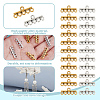 GOMAKERER 80Pcs 2 Colors Tibetan Style Alloy Chandelier Component Links FIND-GO0003-11B-5