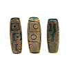 Tibetan Style dZi Beads TDZI-R002-02F-3