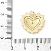 Brass Micro Pave Cubic Zirconia Pendants KK-U058-58A-G-3