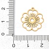 5Pcs 201 Stainless Steel Pendants STAS-K299-01A-G-3
