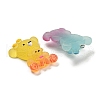 Gradient Color Resin Pendants RESI-Q225-02-2