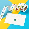 6 Rolls 2 Style Ocean Themed Pattern Children Cartoon Stickers DIY-LS0003-30-6