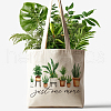 Canvas Women's Tote Bags ABAG-WH0057-001-3