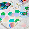 Olycraft 500Pcs 5 Colors Iridescent PVC Paillette/Sequins Pendants KY-OC0001-33C-5