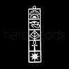 Tarnish Resistant 201 Stainless Steel Big Pendants STAS-T056-LA692-1-1
