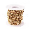 Ion Plating(IP) 304 Stainless Steel Chains STAS-M295-08G-B-3