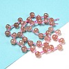 Synthetic Strawberry Quartz Beads Strands G-H297-B16-02-2