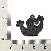 Halloween Theme Alloy Enamel Pendants X1-ENAM-I060-11B-3