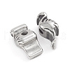 304 Stainless Steel Beads STAS-G222-08AS-1