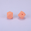 Hexagonal Silicone Beads SI-JX0020A-58-1