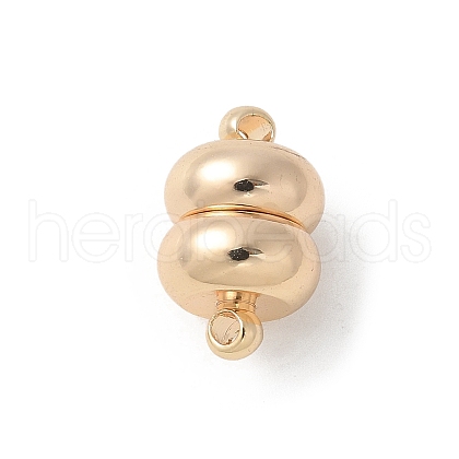 Brass Magnetic Clasps KK-U052-33G-1