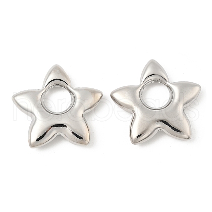 Star Brass Pendants KK-M327-09P-1