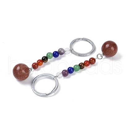 Gemstone Keychain G-H076-01P-16-1