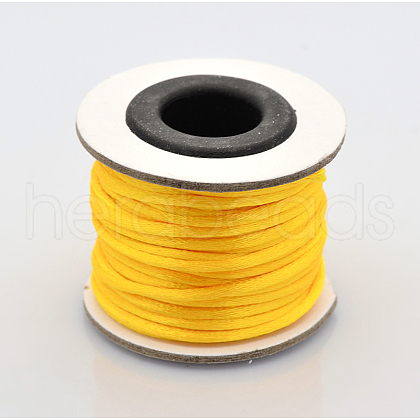 Macrame Rattail Chinese Knot Making Cords Round Nylon Braided String Threads NWIR-O002-09-1