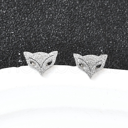 304 Stainless Steel Stud Earrings EJEW-H161-01P-A-1