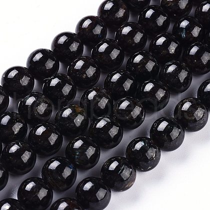 Natural Labradorite Beads Strands G-I301-A03-8mm-1