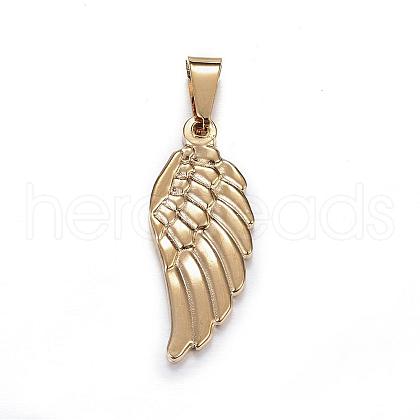 304 Stainless Steel Pendants STAS-G084-25G-1