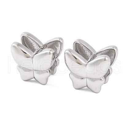 Non-Tarnish 304 Stainless Steel Hoop Earrings for Women EJEW-A049-03P-1