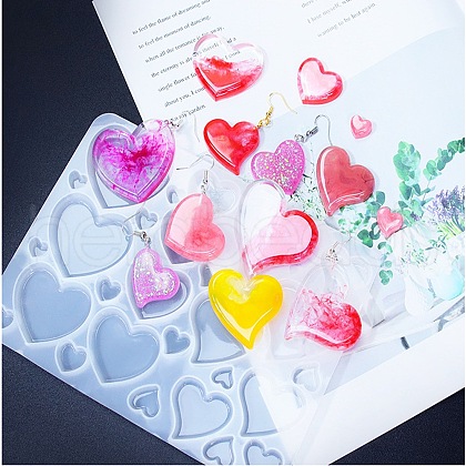 Geometrical Shape DIY Silicone Cabochon Molds X-SIMO-C006-01A-1