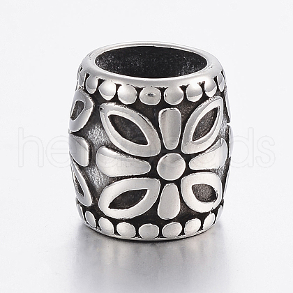 304 Stainless Steel Beads STAS-H440-40AS-1