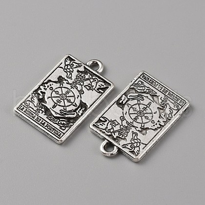 Tibetan Style Alloy Pendants PALLOY-WH0111-138F-1