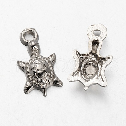 CCB Plastic Tortoise Pendants CCB-J030-42P-1