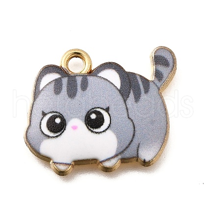 Alloy Enamel Pendants ENAM-D302-01LG-01-1