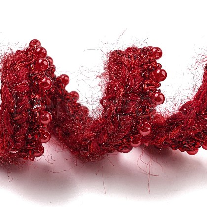 Polyester Crochet Lace Trim OCOR-Q058-25B-1