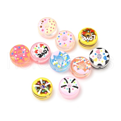 Handmade Lampwork Enamel Beads LAMP-U004-05-1