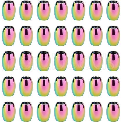 Unicraftale 60Pcs Ion Plating(IP) 304 Stainless Steel Bead STAS-UN0038-98-1