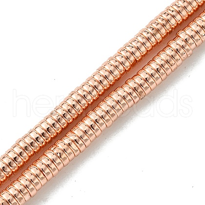 Electroplated Synthetic Non-Magnetic Hematite Beads Strands G-H020-C01-01-1
