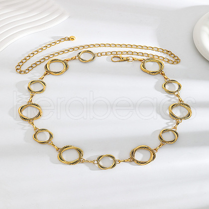 Bohemian Style Alloy Geometric Link Chain Waist Belly Chains FS-WG11763-10-1
