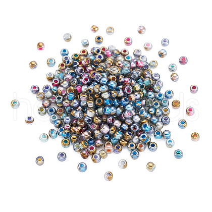 Electroplate Glass Bead EGLA-TAC0004-03-1