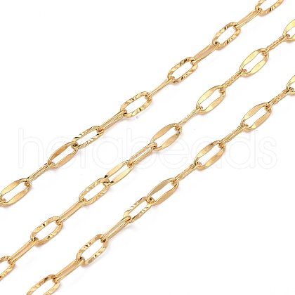 3.28 Feet PVD Vacuum Plating 304 Stainless Steel Cable Chains X-CHS-D033-05G-01-1