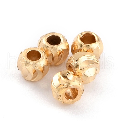 Brass Beads KK-O133-315A-G-1