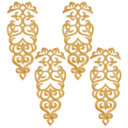 Computerized Embroidery Cloth Iron on/Sew on Patches PATC-WH0007-52-1