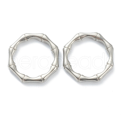 Non-Tarnish 304 Stainless Steel Linking Rings STAS-P279-01A-P-1