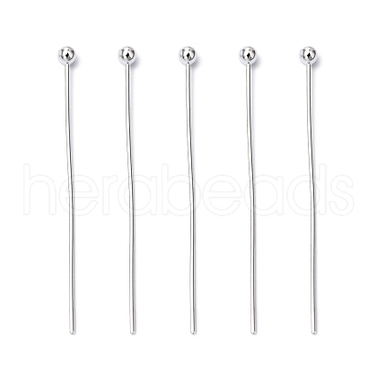 Brass Ball Head Pins X-KK-R020-07S-1