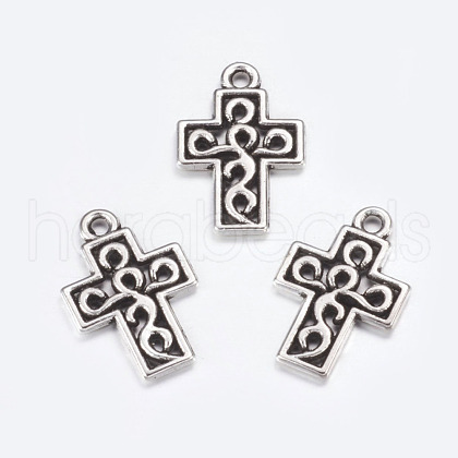 Tibetan Style Alloy Pendants EA0111Y-1