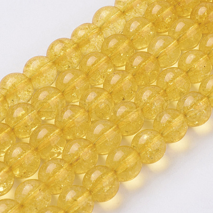 Citrine Beads Strands X-G-C076-10mm-6A-1