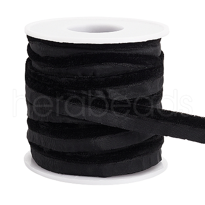 BENECREAT 10 Yards Velvet Lip Cord Trim SRIB-BC0001-33D-1