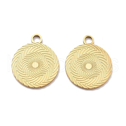 Ion Plating(IP) 304 Stainless Steel Pendants STAS-G347-14G-1