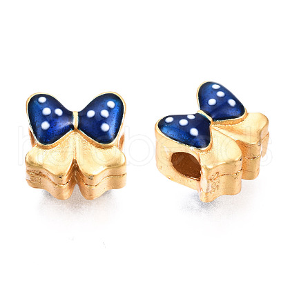 Alloy Enamel Beads KK-N238-062A-1