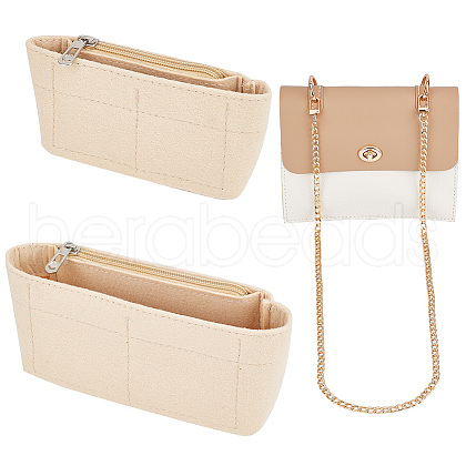GOMAKERER 2Pcs Felt Bag Organizer Insert FIND-GO0001-31B-1